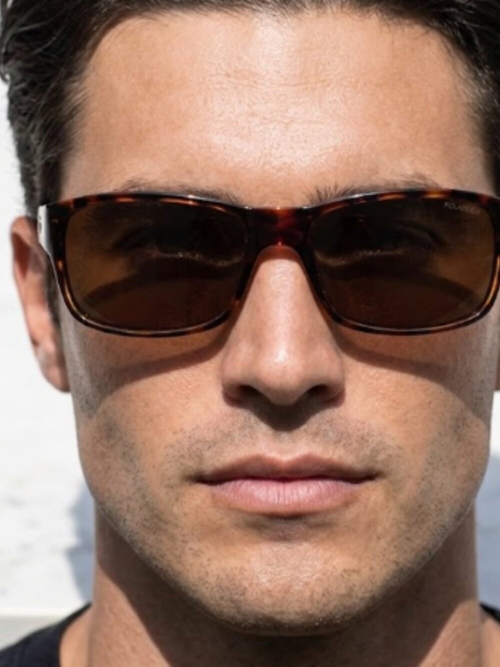 Converse POLARIZED, Tortoise Brown Oversized Sunglasses